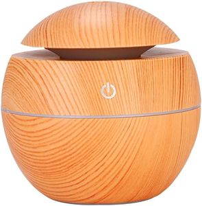 Venta al por mayor: Novedades 2025 - Mini humidificador portátil LED de 130 ml con diseño de madera, purificador ultrasónico y difusor de aroma. - Product Image 3