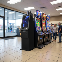 FutureLogic Gen 2 Evrensel TITO Yazıcılı Jetonlu Bilet Giriş-Çıkış Ödüllü Kiosk ARCADE MAKİNESİ Beceri Oyunları (İngilizce)
