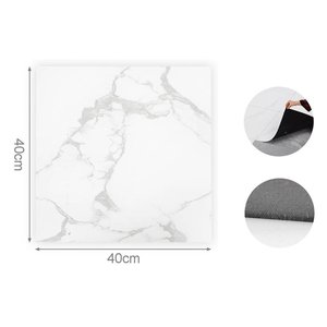 * OUTLET * 6 piastrelle per pavimento in PVC quadrato 40x40cm effetto marmo-casa e giardino/articoli per la casa - Product Image 3