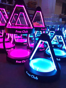 El mejor Bar barato, vino, cerveza, soporte personalizado recargable, soporte acrílico Led iluminado, estante para licor, botella, glorificador, presentador - Product Image 2