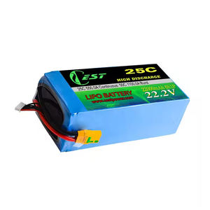 11.1V 22.2V 리포 배터리 <span class=keywords><strong>3S</strong></span> 6S 60C 100C 6000mAh <span class=keywords><strong>8000mAh</strong></span> 10000mAh 리튬 이온 22.2V 리포 리튬 드론 배터리 FPV UAV 드론 - Product Image 3