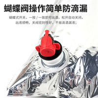 Sac aseptique Bag-in-Box avec couvercle PETPAvmpetPE, valve pour liquides, résistant au gel, anti-fuite, anti-écrasement, pour emballage alimentaire