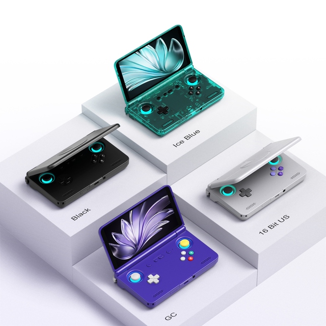 Retroid Pocket Filp 2 New Handheld Android 13 System Console 5.5-inch OLED Screen for  WiFi Connectivity Folding Design for