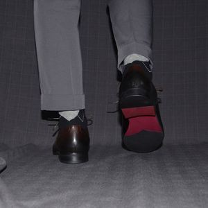 Chaussures habillées décontractées pour hommes en cuir de vachette faites à la main, à bout pointu, respirantes, antidérapantes et à lacets, idéales pour le bureau et les occasions professionnelles, grandes tailles - Product Image 3