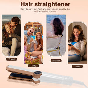 Plaques en céramique à prix compétitif avec contrôle de température réglable <span class=keywords><strong>pour</strong></span> un lissage des <span class=keywords><strong>cheveux</strong></span> lisse et brillant - Product Image 2