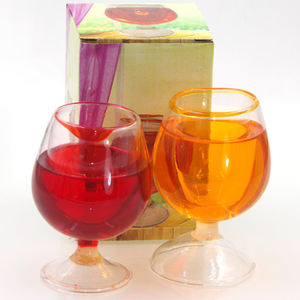 Ensemble de verres à vin courts en plastique pour la maison, vin rouge européen créatif, brandy, whisky, bar - Product Image 2