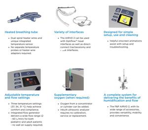 Fisher y Paykel airvo2 humidificador OptiFlow de alto flujo en casa <span class=keywords><strong>Airvo</strong></span> <span class=keywords><strong>2</strong></span> sistema de humidificación de HFNO myairvo humidificador - Product Image 2