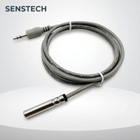 Connecteur de prise casque 3,5 mm, câble PVC 1 m, sonde de température étanche DS18B20+