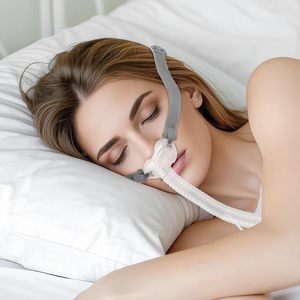 Coussin nasal médical pour masque CPAP en silicone pour le soutien du sommeil et la santé respiratoire - Product Image 3