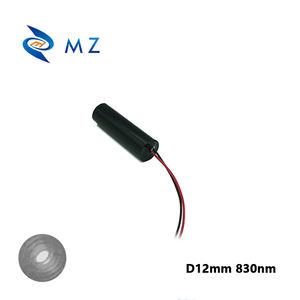 Ir (radiação infravermelha) módulo do laser da ponto d12mm 830nm da lente de vidro - Product Image 3
