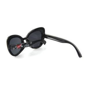 Vente en gros Lunettes de soleil œil de chat rétro avec verres dégradés en plastique floral Monture <span class=keywords><strong>rouge</strong></span> unisexe pour hommes et femmes Commerce extérieur <span class=keywords><strong>Amazon</strong></span> - Product Image 2