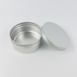 Boîte en aluminium pour biscuits imprimés sur mesure, boîte à dessert en aluminium, récipient à gâteau, hermétique, pot en aluminium avec couvercle à vis - Product Image 1