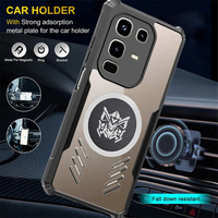 Dissipation de chaleur de luxe pour Infinix Note 50 Étui en acrylique résistant aux chocs avec airbag pour Note 50S 50X 40 30 12 11 10 Pro Plus