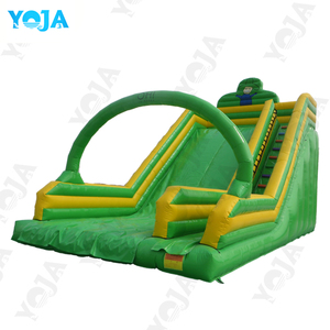 Glissière d'eau grande géante de <span class=keywords><strong>piscine</strong></span> gonflable d'intérieur commerciale de PVC double <span class=keywords><strong>pour</strong></span> la conception de glissière d'eau de courbe d'enfants d'adultes de Chine - Product Image 4