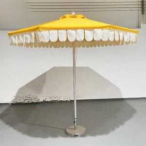Parasol de jardin double couche en métal, imperméable et multifonctionnel, idéal pour la plage, les mariages, les espaces urbains et les gîtes. - Product Image 1