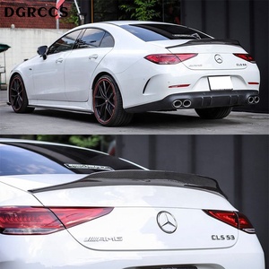 Dgrccs CLS C257 W257สไตล์ PSM คาร์บอนไฟเบอร์ขัดเงาด้านหลังสปอยเลอร์ลำตัวปีก2017-2023 - Product Image 6