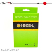 Comprobador de Cables de Red RJ45 RJ11 Cat5e Cat6 UTP con Conector