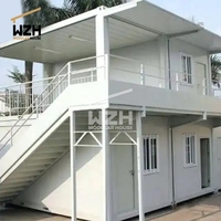 Maison conteneur préfabriquée, conteneurs de maison préfabriqués, pod de bureau en Chine, maison extensible en kit