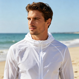 7030 Chaqueta de Protección Solar para Parejas UPF50+ con Efecto Refrigerante, Transpirable y Ligera, Conjuntos a Juego para Él y Ella, Camiseta de Protección Solar al por Mayor - Product Image 1