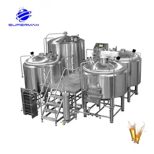 Équipement de brassage de bière, 300l, 500l, 3bb, 5BBL, usine chinoise, équipement