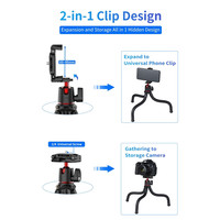 Universal Octopus Statief Voor Camera Draagbare Plastic Mini Telefoon Statief