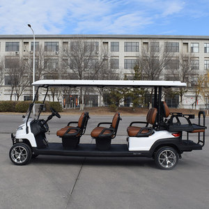 Factory Latest Unique Design Lifted 8 Passenger Hunting Golf Cart 48V/<b>72V</b> Lithium <b>Battery</b> - Product Image 4