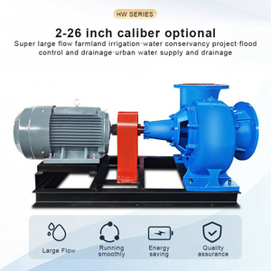 Pompe à eau à moteur pour l'irrigation agricole, grand débit, pompe à moteur YHW - Product Image 4