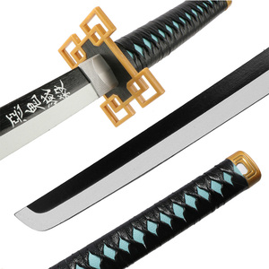 En bois Anime samouraï épée Cosplay armes Katana démon tueur épée <span class=keywords><strong>Tokitou</strong></span> Muichirou épées - Product Image 2