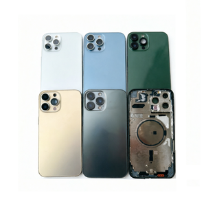 สำหรับ iPhone 13pro 13ProMax ชุดประกอบเคสด้านหลังพร้อมแบตเตอรี่ด้านหลังและโครงตัวเครื่องกลางพร้อมปุ่มด้านข้างและช่องใส่ซิมการ์ด - Product Image 1
