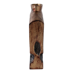 Vaso in metallo intagliato, vaso decorativo moderno per soggiorno, camera da letto, elegante vaso per fiori - Product Image 3