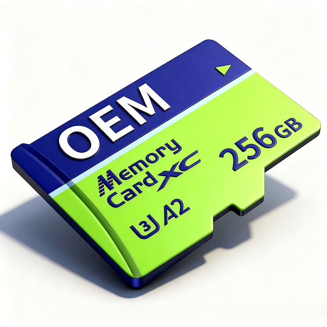Custom Logo 32GB-512GB TF Memory Card Class 10 A1 Faster 1GB 64 Gig Memory Cards 1TB SD Card Made of Plastic