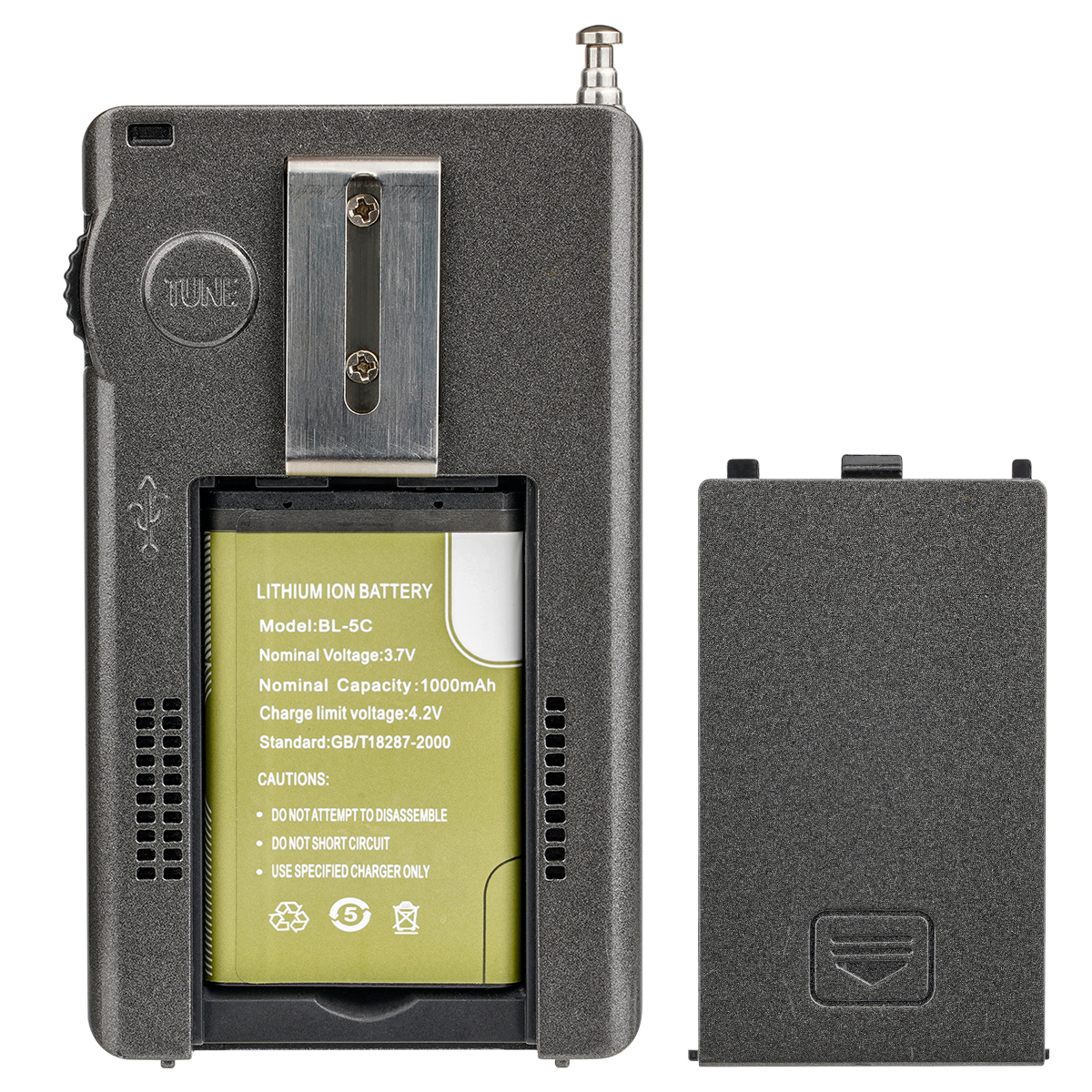 RETEKESS TR110 航空用ワールドバンドラジオ受信機 FM/MW/SW/VHF対応