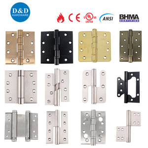 Satin Rose Gold <span class=keywords><strong>ul</strong></span> thép không gỉ ANSI BHMA Lớp 1 lửa đánh giá cửa gỗ bản lề - Product Image 4