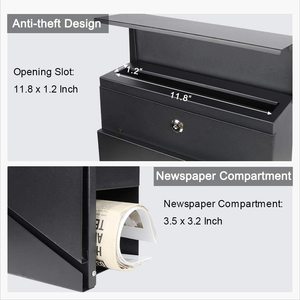 Boîtes <span class=keywords><strong>aux</strong></span> <span class=keywords><strong>lettres</strong></span> résidentielles immeuble moderne matériaux anciens journaux colis postal boîte <span class=keywords><strong>aux</strong></span> <span class=keywords><strong>lettres</strong></span> - Product Image 6