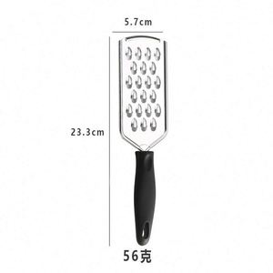 Pelador de Queso Dorado y Rallador de Verduras de Acero Inoxidable, Accesorios Manuales para Cocina con Plástico PP para Rallar - Product Image 4