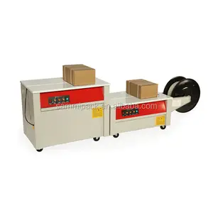 Only 1V low voltage carton box double electric motor strapping machine