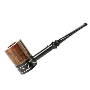 Briarwood Hammer Volcano Pipe 9mm Filter Straight Type Tobacco Pipe For Men Retro Style Cross Border Wholesale - Product Image 4