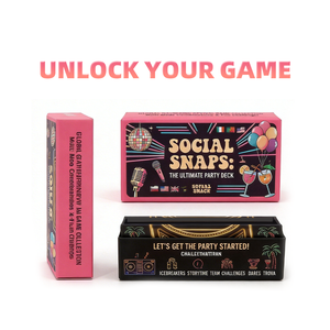 Scatola Impermeabile con Bordi Dorati e Laminazione Opaca, Personalizzabile UE, per Giochi di <span class=keywords><strong>Trivia</strong></span>, Ottima Protezione, per Serate di Gioco per Adulti e Famiglia - Product Image 2