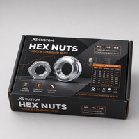 Boîte en carton ondulé personnalisée recyclable pour les fixations de quincaillerie, kit de vis et de boulons, boîtes d'expédition imprimées en couleur pour les ensembles d'outils