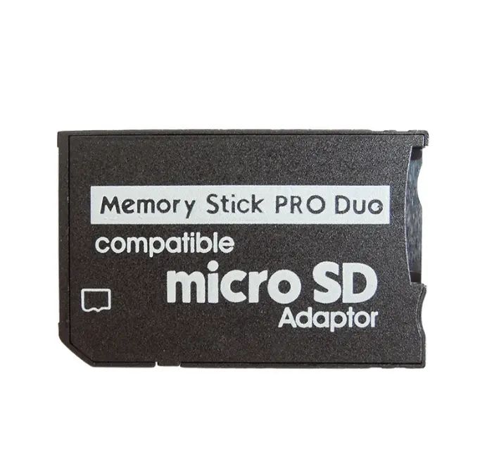 Noir-adaptateur micro sd pour psp