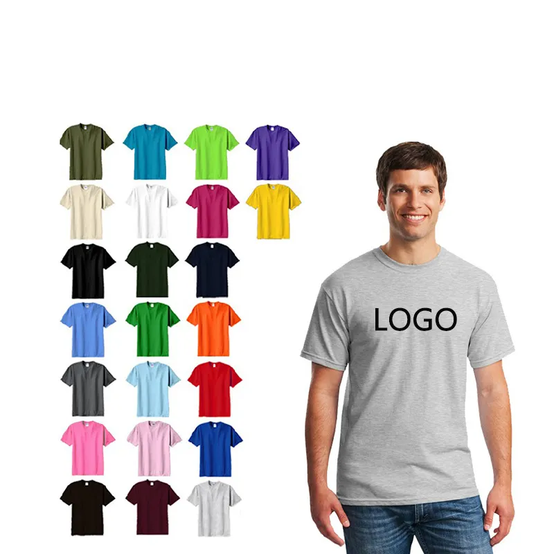 High Quality Men T-Shirt With Printing Custom Your Brand Logo T Shirt Women Graphic Tees Shirt Men Casual Oversize White Tee