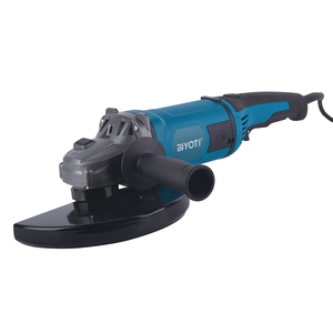Amoladora Angular Eléctrica BIYOTI BYT-AG001 <span class=keywords><strong>de</strong></span> 2400W, 230mm (<span class=keywords><strong>9</strong></span> Pulgadas), <span class=keywords><strong>de</strong></span> Alta Resistencia, para Uso Industrial - Product Image 4