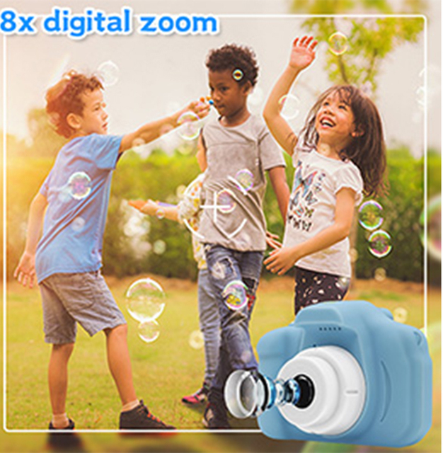 Leading Factory Birthday Christmas Gift Kids Digital Camera 1080P HD Video 40MP Photo 8x Mini Toy Professional Manufacturer