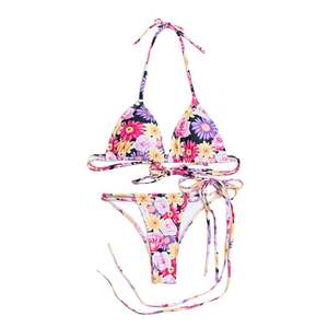 2025 Европейский Американский сексуальный купальник бикини с треугольным ремешком и бюстгальтером для внешней торговли - Product Image 5