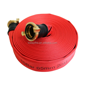 Tuyau d'incendie blanc de taille Storz 1.5 "x 30 mètres avec tuyau d'eau de couplage Storz en cuivre et aluminium pour vanne - Product Image 4