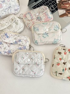 Bolsa de Poliéster Resistente con Diseño de Letras Pequeñas de Dibujos Animados, para Tarjetas de Identificación, con Gran Capacidad de Almacenamiento Portátil - Product Image 4