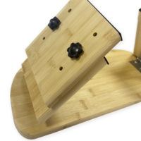 Banc de méditation ergonomique pliable à 3 hauteurs réglables, en bois durable, parfait pour la méditation, le yoga, la prière, le tabouret, le banc