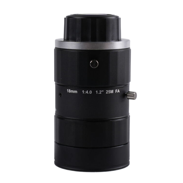 SQ MJ12310 China CMOS CCD C-mount Machine Vision Camera Achromatic Lens OEM Industrial CCTV 1/3" Sensor 12.8mm Focal Length