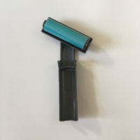 Qingle Travel Folding Wasch bar drehen Mini Lint Roller/ Sticky Lint Roller Brush für Tierfell Haars taub entfernen