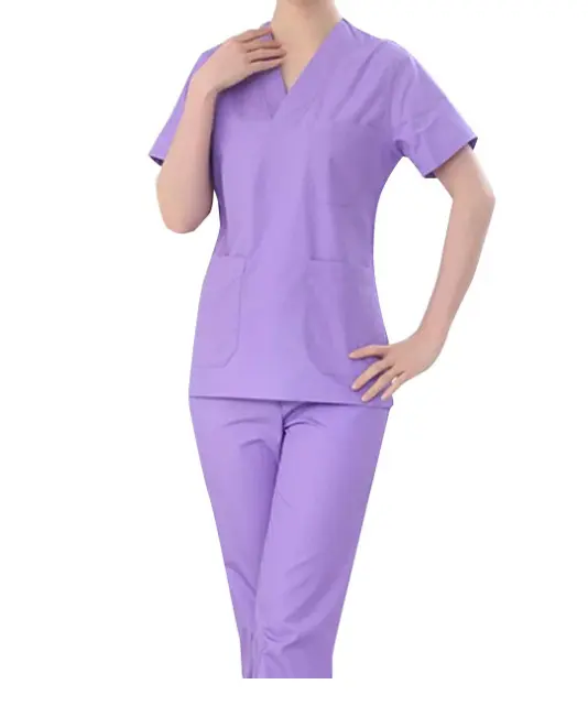 वर्दी पोशाक लबादा चिकित्सा सर्जिकल प्रयोगशाला कोट बिक्री के लिए सफेद 100 कपास डॉक्टर नर्स कपास मोटा अस्पताल स्टाफ यूनिसेक्स महिलाओं